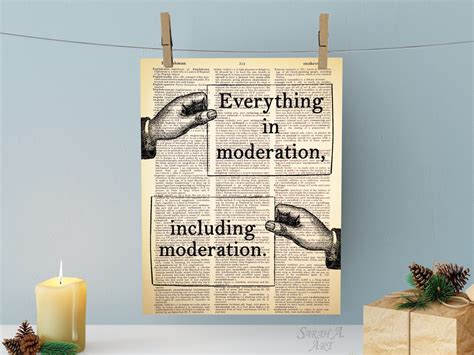 everything in moderation including moderation oscar wilde etsy