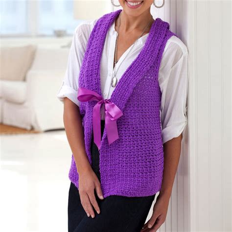 20 Easy Free Crochet Vest Patterns Diys Craftsy
