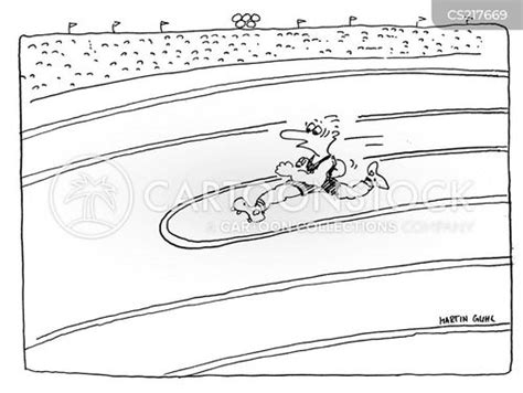 Track Runners Cartoons And Comics Funny Pictures From Cartoonstock