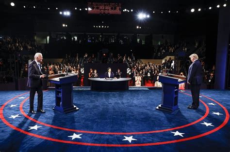 2020美国大选终场辩论：特朗普拜登针锋相对，疫情是关键词 拜登 特朗普 美国 新浪军事 新浪网