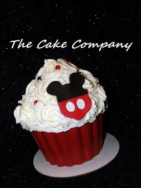 Mickey Giant Cupcake Giant Cupcakes Mickey Company Desserts Food Tailgate Desserts Deserts