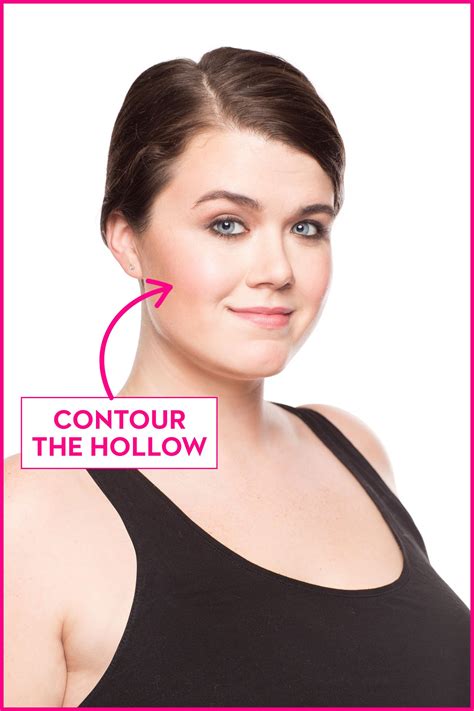 How To Slim A Round Face In 3 Easy Steps Round Face Contouring And