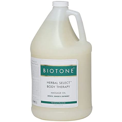 Biotone Herbal Select Body Mass Oil 128 Ounce Health