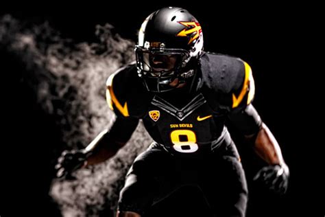 New Asu Uniforms Black Pitchfork Back In Style For Sun Devils House