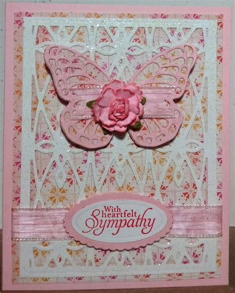 Chatterbox Creations Sympathy Card For Sibling In Laws