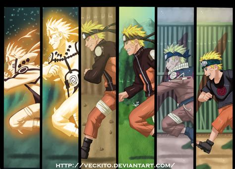 The Growth Of Naruto By Veckito On Deviantart