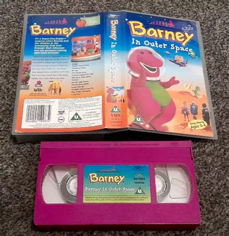 Vhs Barney Friends Purple Dinosaur Barney In Outer Space Hot Sex Picture