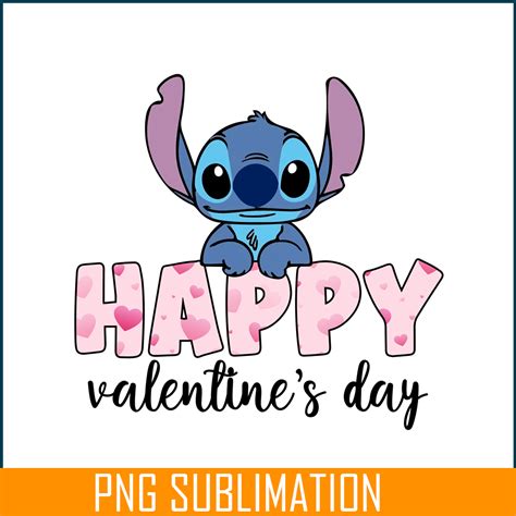 Stitch Valentine PNG Inspire Uplift