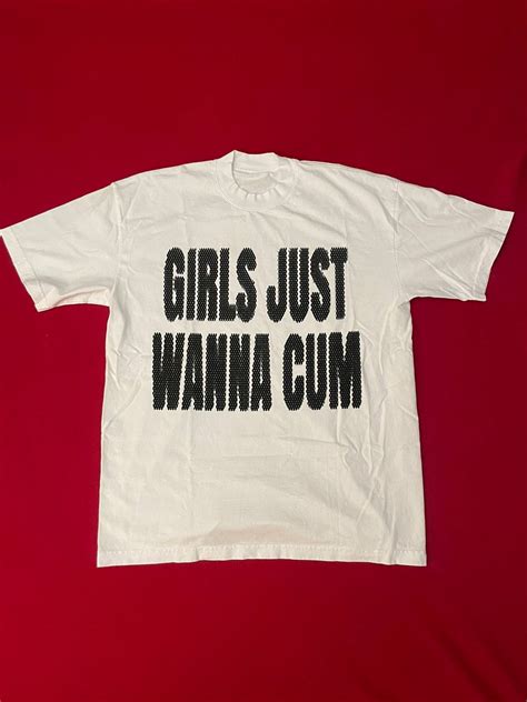 Vintage Girls Just Wanna Cum Tee Ken Carson Grailed