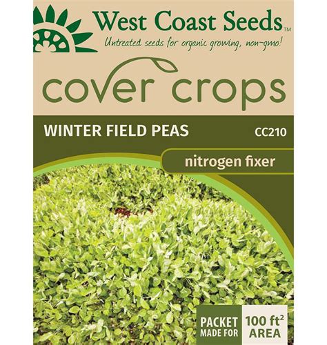 Winter Field Peas Cover Crop Seeds West Coast Seeds