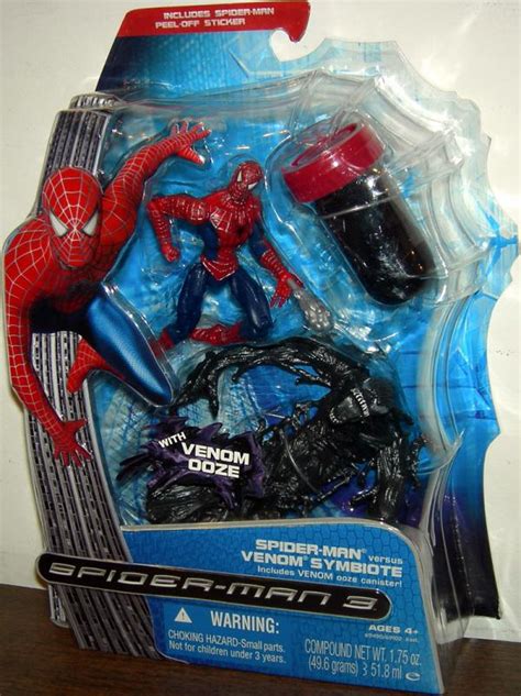 Spider Man Versus Venom Symbiote Figures Hasbro