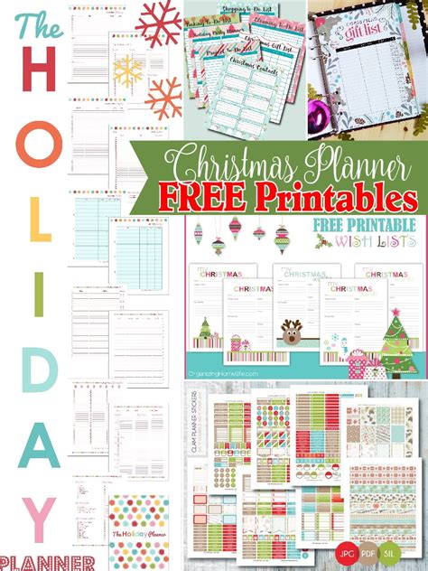 Christmas Planner Free Printables