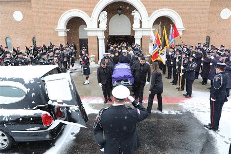 Itasca Fire Protection District Funeral Services For Firefighter