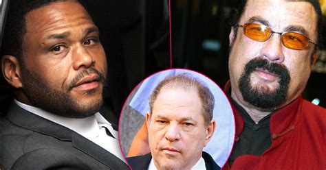 Harvey Weinstein Anthony Anderson And Steven Seagal Sex Assault Claims