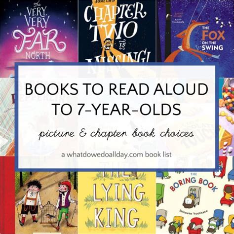 Best Books To Read Aloud To 7 Year Olds
