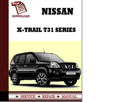 Nissan X Trail Workshop Manual