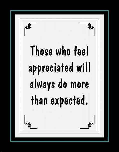 Inspirational Appreciation Quote Wall Art Poster Husband Wife Coworker