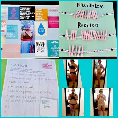 Build Your Own Motivation Board Lose Baby Weight