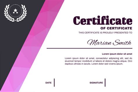 This Certificate Template Is Great Starting Point For Your Next