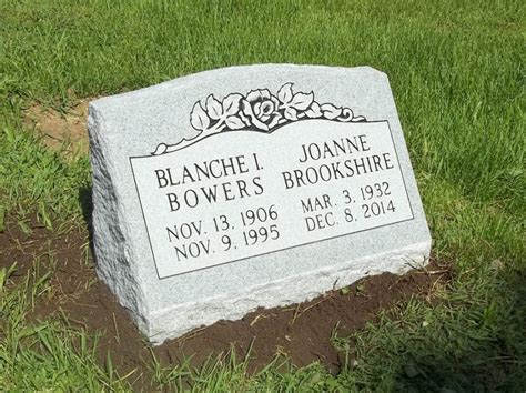 Double Headstone Design Always In Stone Elkhart Indiana