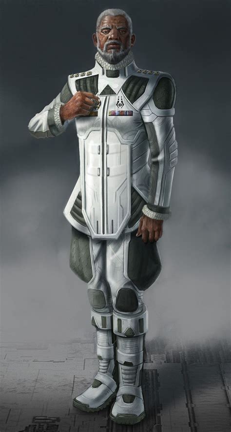 Othello Michael Uwandi Artstation Sci Fi Character Art Cyberpunk