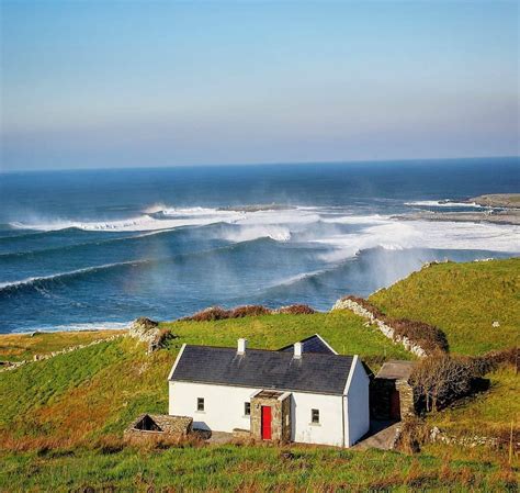 Ireland Travel On Instagram “doolin Coastal Cottage 😍🌊 Co Clare