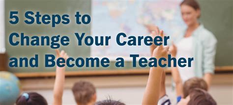 5 Steps To Become A Teacher