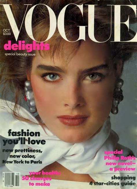 Brooke Shields 1980 Vogue Levi Lambert News