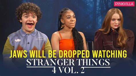 Stranger Things 5 Gaten Matarazzo Sadie Sink And Priah Ferguson Get Emotional About Final Season