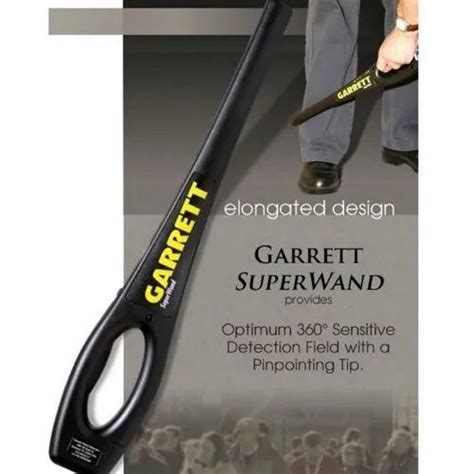 Garrett Super Wand Hand Held Metal Detector Suppliers In India At Rs