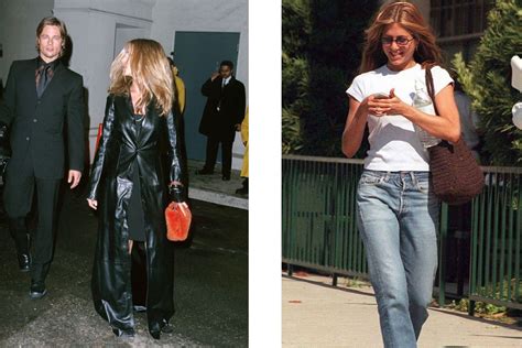 Cargo Pants And Plunge Necks Jennifer Anistons Most Iconic 90s Looks