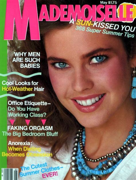 80s Beauty Carol Alt Mademoiselle Magazine Hot Weather Hair