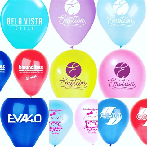 Balões Personalizados Com Logomarcas Elo7 Produtos Especiais