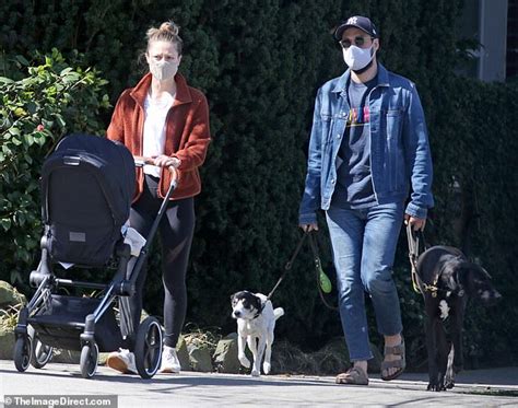 Melissa Benoist Is Seen For The First Time In Public With Son Huxley