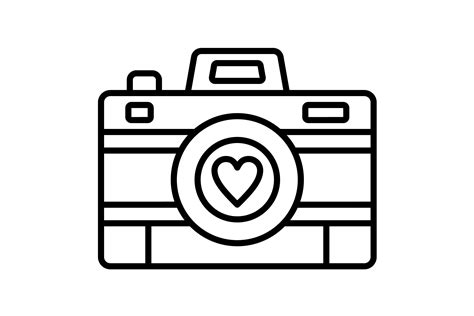 Camera Outline Icon Graphic By Maan Icons · Creative Fabrica