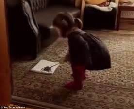 Girl Gets A Fright After Encountering Detailed 3d Drawing
