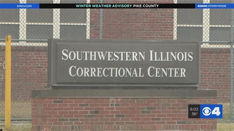 Shot using a prob lens. Flu outbreak prompts lockdown at Metro East prison - YouTube