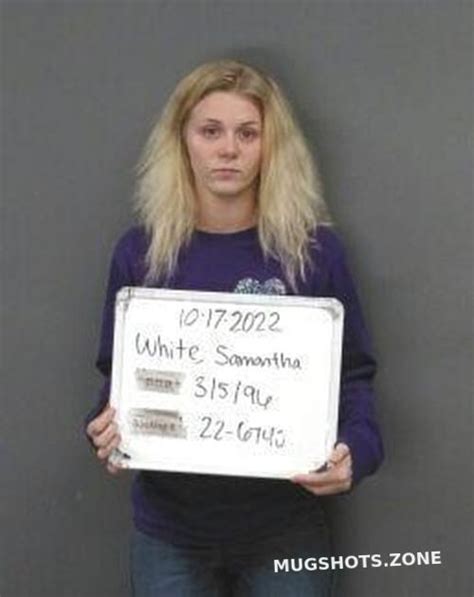 White Samantha Renee 10162022 Sebastian County Mugshots Zone