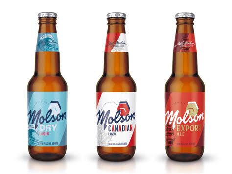 New Logo And Packaging For Molson Brands By Brandopus Beer Brands