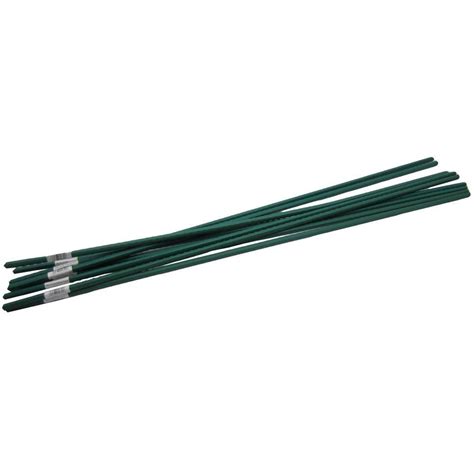 Allfenz 72 Plant Support Plastic And Steel Garden Stakes 10 Pack