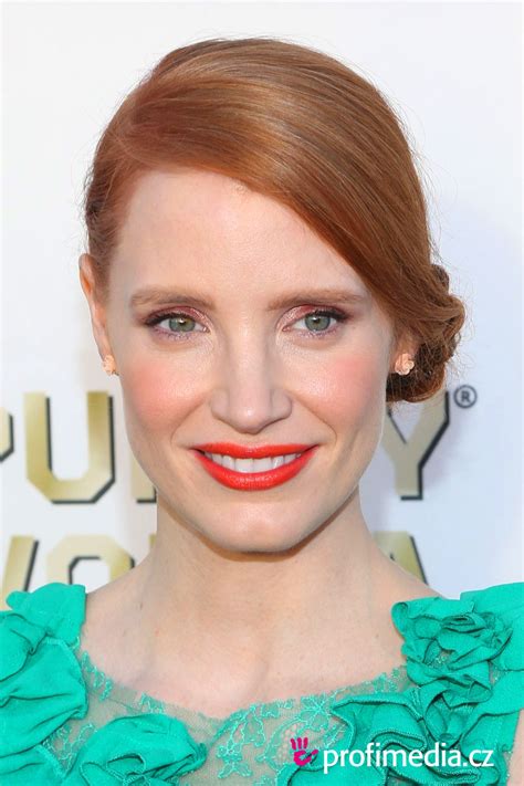 Jessica Chastain Hairstyle Easyhairstyler