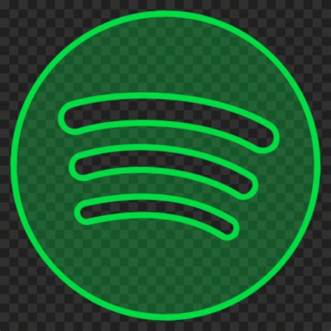 Round Music Spotify Icon PNG Citypng