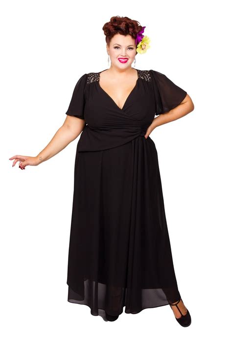 Vintage Style 1940s Plus Size Dresses