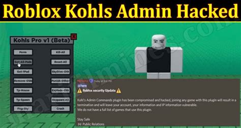 Roblox Kohls Admin Hacked July What Actually Happened