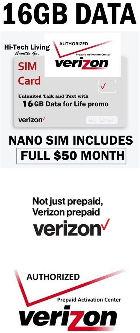 Maybe you would like to learn more about one of these? VERIZON SIM CARD with $50 PLAN 30 DAYS SERVICE 🔥16gb > D A T A