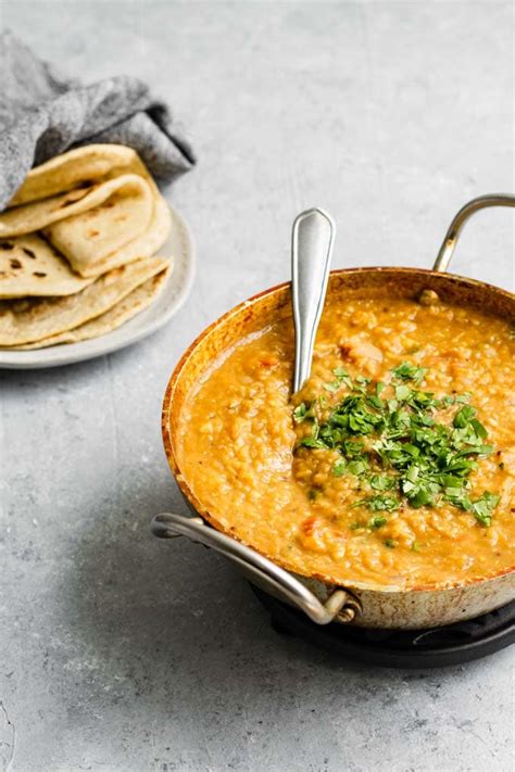 Masoor Dal Tadka Indian Red Lentil Dal The Curious Chickpea
