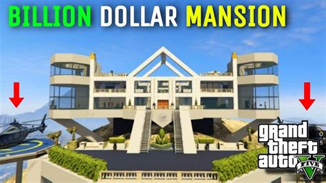My New Billion Dollar Luxury Mansion Gta V Gameplay 19 Youtube
