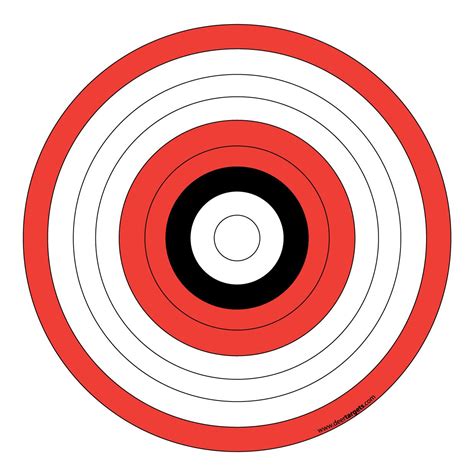 Printable Archery Targets Customize And Print