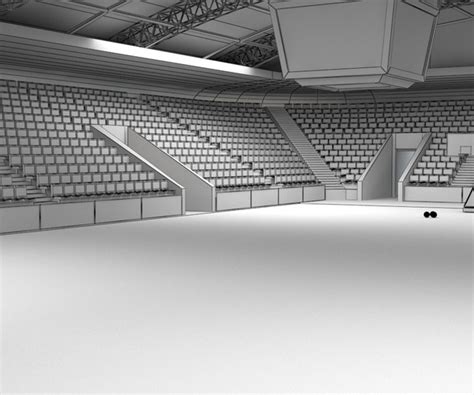 Artstation Basketball Arena 3d Model Resources