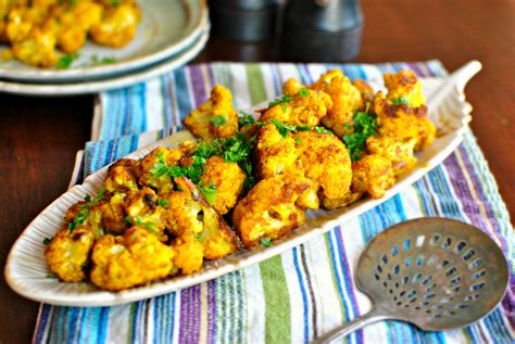 Roasted Curry Cauliflower Simply Scratch